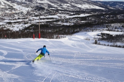 Perfect geprepareerde en heerlijke rustige pistes in Geilo en Hemsedal