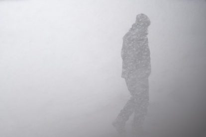 Denen verrast door sneeuwstorm, blijven slapen in Ikea