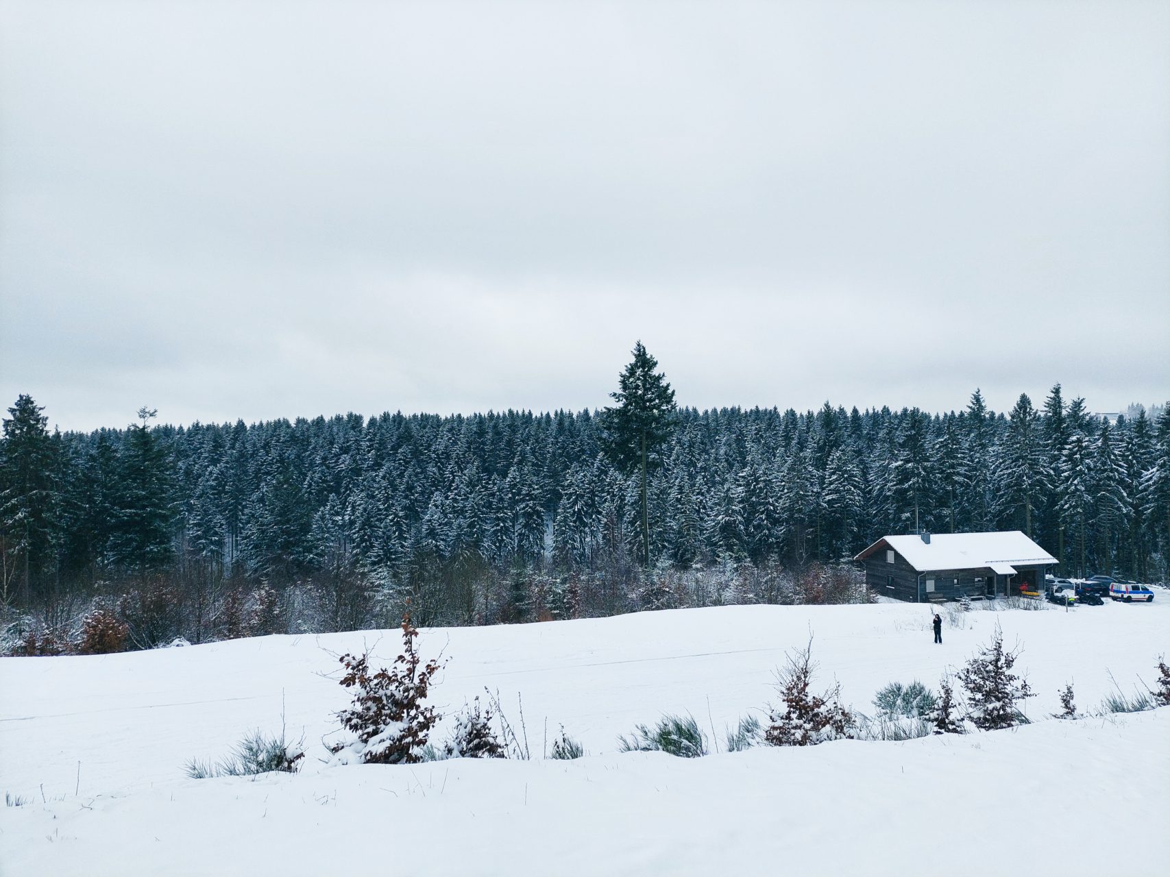 Voor het eerst op een snowboard in Winterberg