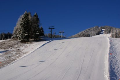 Helft Franse skipistes gesloten vanwege gebrek aan sneeuw