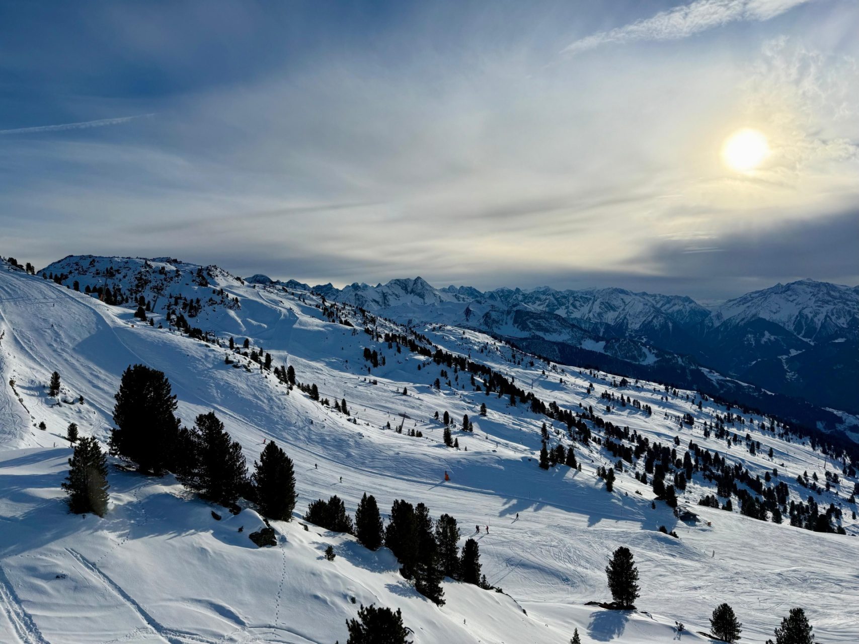 Prachtige skitocht van Zell am Ziller via Gerlos naar Königsleiten